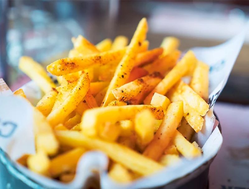 Fries with special paprika salt in Hull