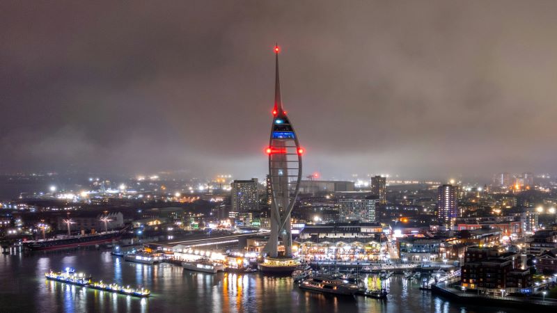 Spinnaker Tower, Portsmouth, UK