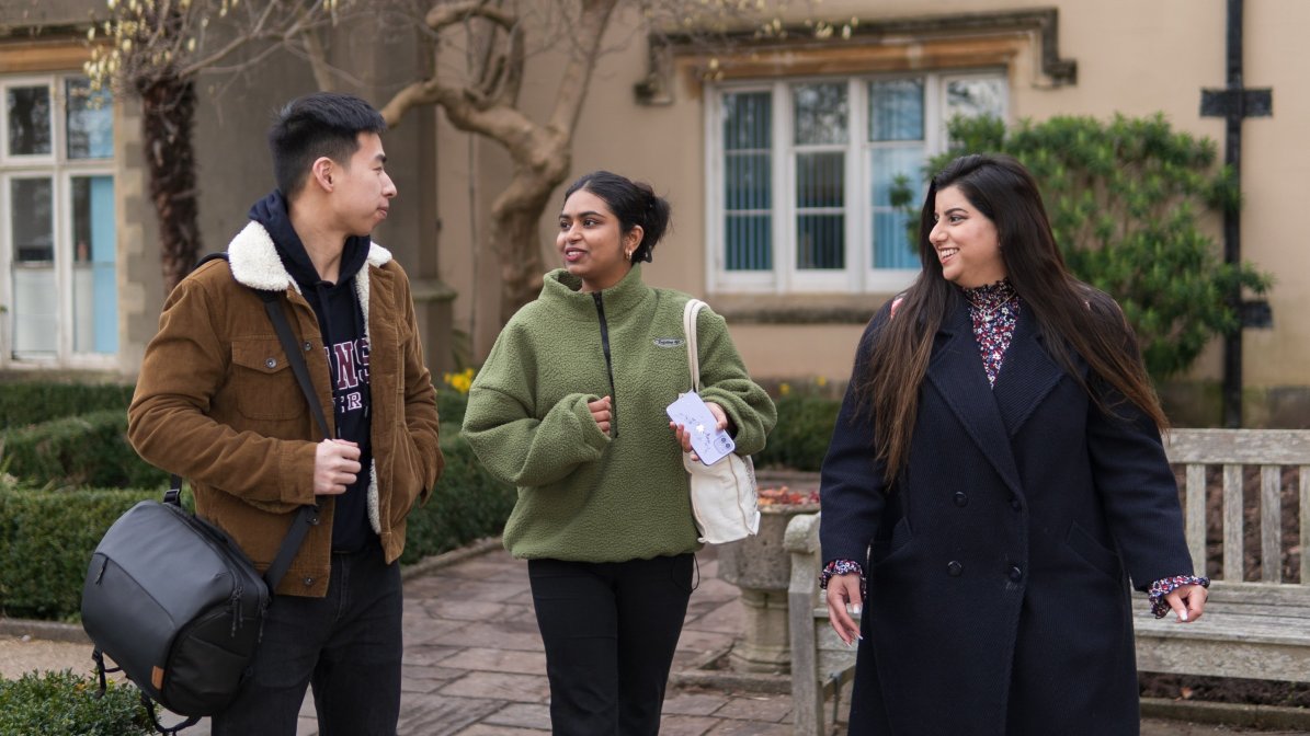 Swansea students on campus