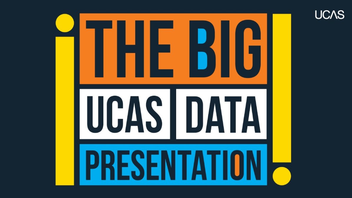 Graphic of the Big UCAS Data Presentation