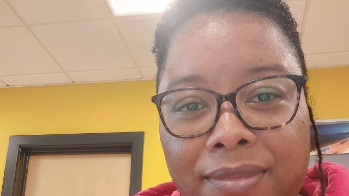 Head shot of Patricka Brice-Laughton (UKAF Service leaver)