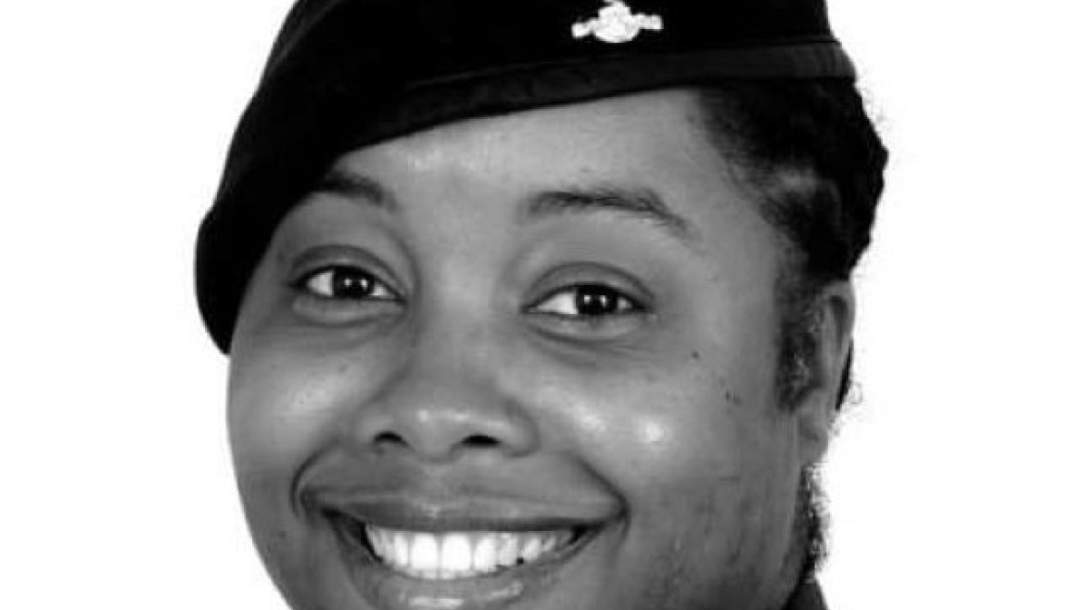 Head shot of Patricka Brice-Laughton (UKAF Service leaver)
