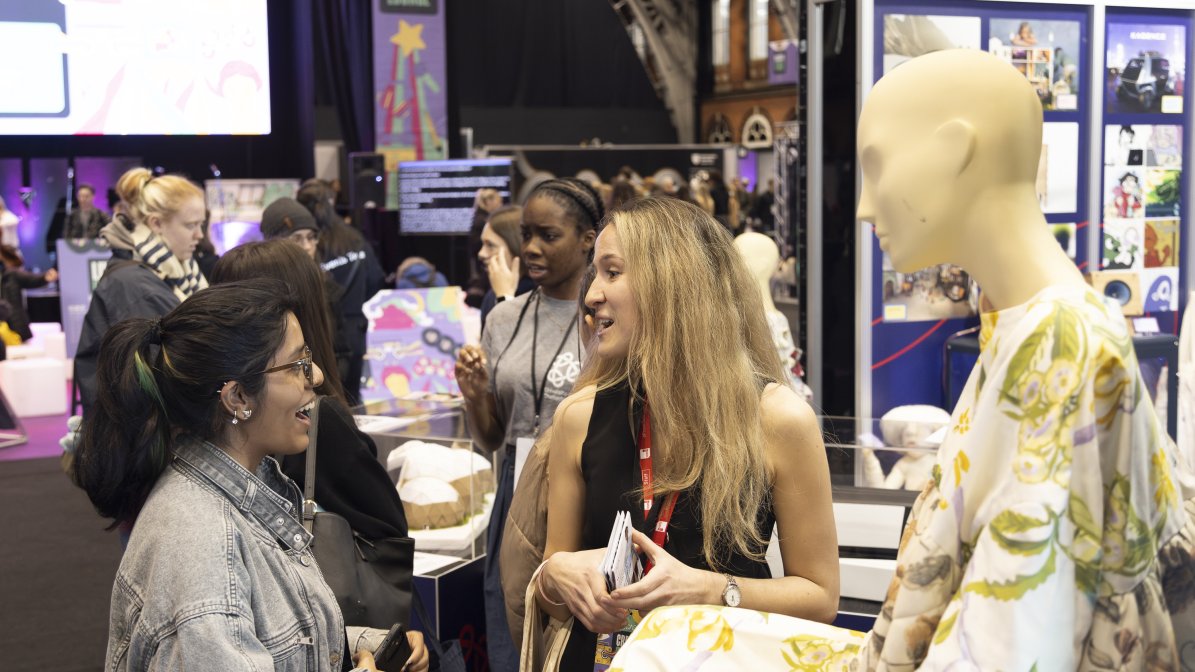 create your future stand interaction