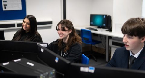 Students in classroom