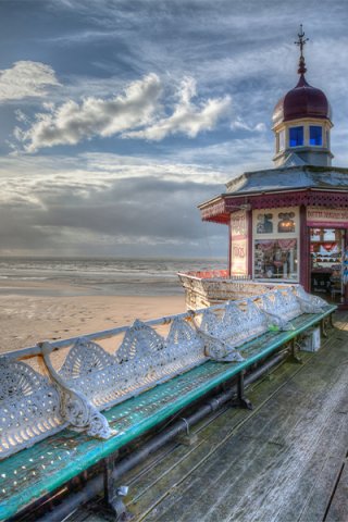 Pier in Lancashire